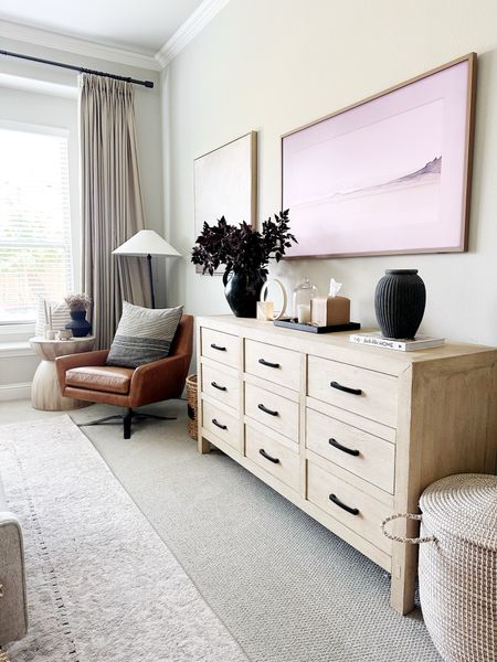 Bedroom wood dresser // organic modern neutral decor 

#LTKHome #LTKSaleAlert