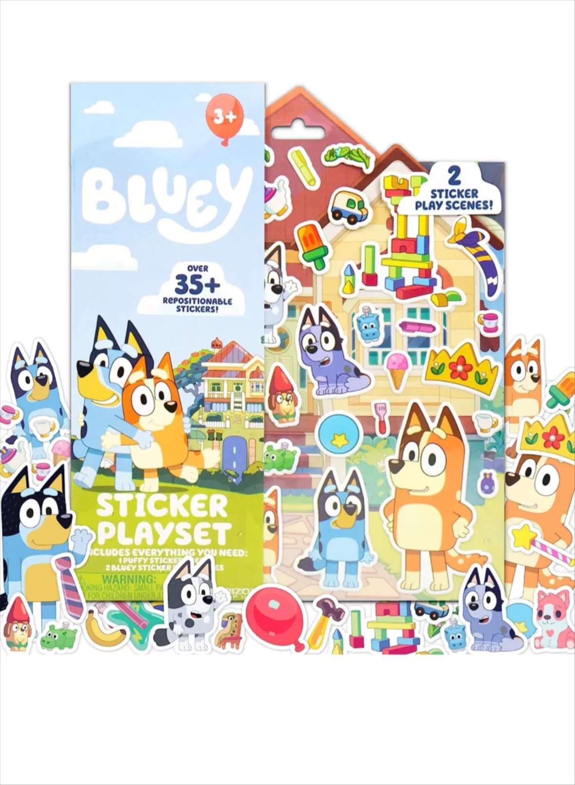  DLD-box+ Reusable Sticker Books for Kids 2-4,5 Sets