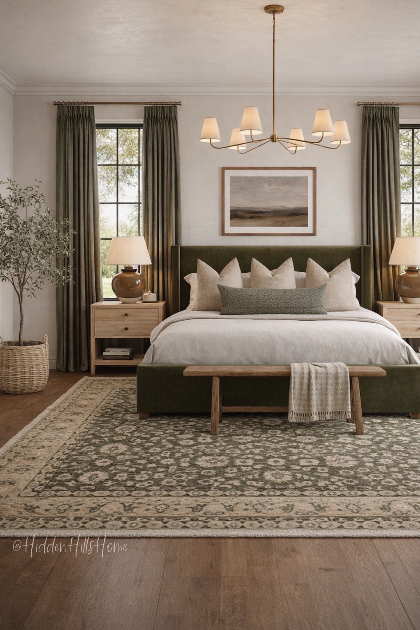 Master bedroom decor mood board, bedroom design, home decor ideas, bedding, nightstands, bedroom rug, home inspiration, curtains, primary bedroom #bedroomm

Bed: @Quince 
Rug/Table Lamps: @mcgeeandco  
Pillows: @Etsy 
Curtains: @TWOPAGES 


#LTKHome #LTKSaleAlert #LTKSeasonal