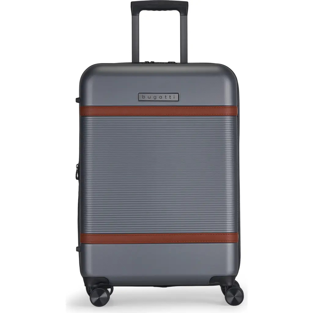 bugatti Wellington Hardside Medium Luggage with TSA Lock in Pewter at Nordstrom | Nordstrom