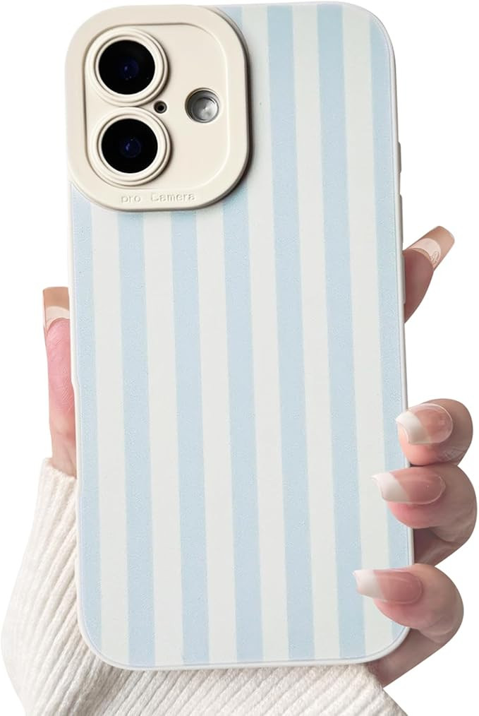 NITITOP Compatible for iPhone 17 Case Cute Stylish Line Stripe Pattern Design for Women Girls Sof... | Amazon (CA)