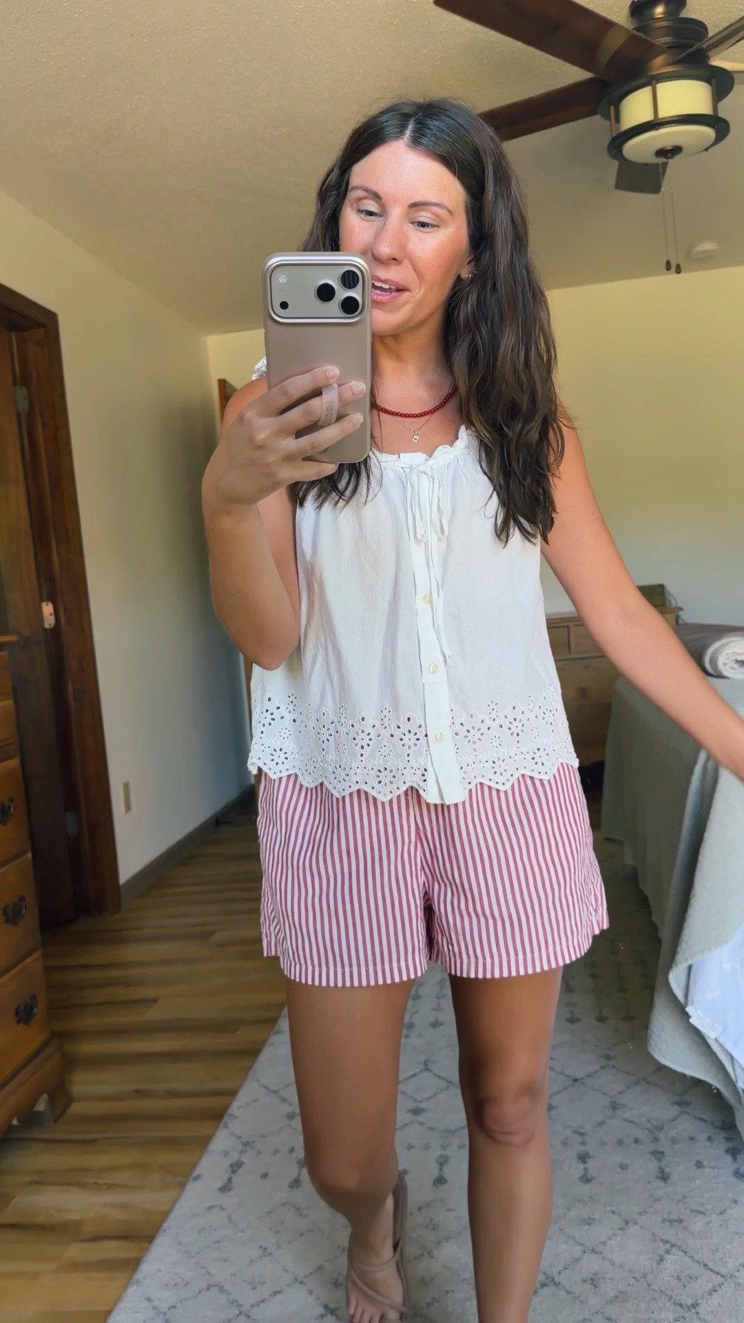 small in my boxer shorts and 6 in my croc sandals. My top is almost sold out so I linked a bunch of similar ones (the quince one is almost exactly like it)

#LTKPetite #LTKootd #LTKgrwm