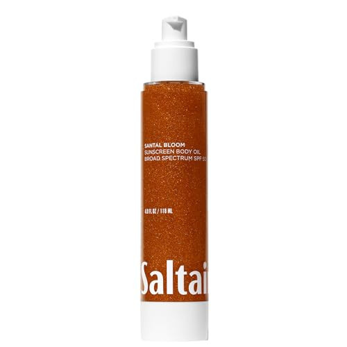 Saltair - Santal Bloom SPF Body Oil - Broad Spectrum SPF 50 PA++++ - Suncreen Body Oil | Amazon (US)