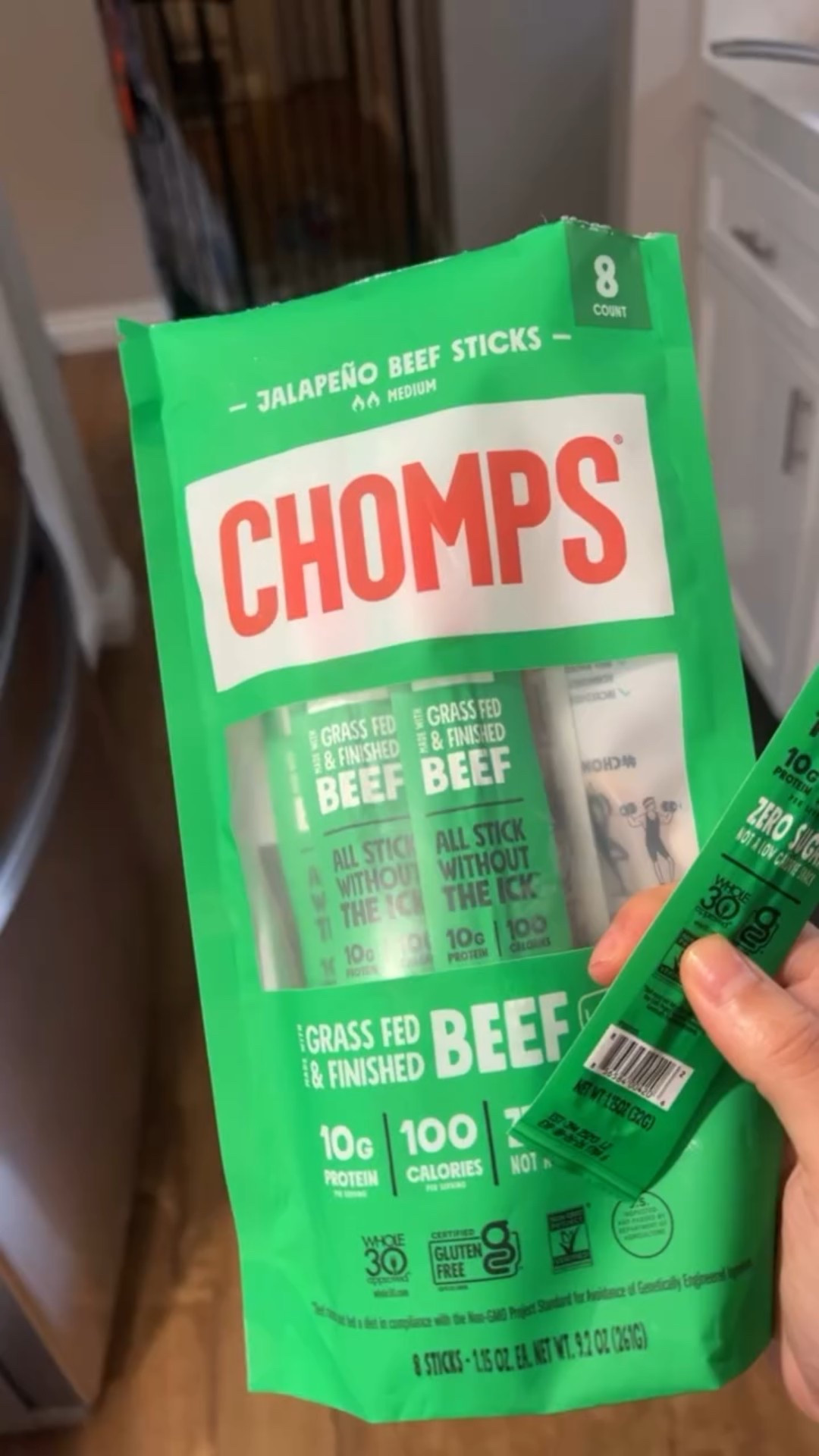 These chomps jalapeño beef 🥩 sticks are my faveee 🤏🏽 on sale at target 🎯 rn! 

#LTKSaleAlert #LTKfoodie #LTKdayinmylife