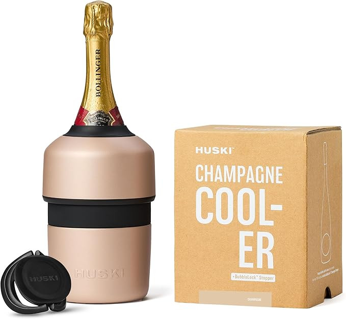 Huski Champagne Chiller | NEW | Award-Winning Iceless Design with Detachable Bottle Stopper | Kee... | Amazon (US)