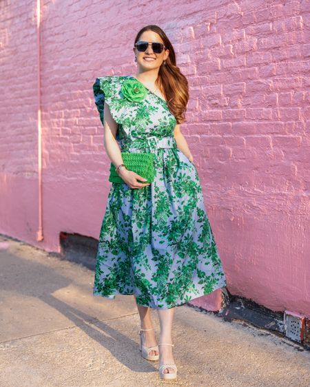 How darling is this floral dress as a wedding guest outfit option? Love this for summer weddings and other special occasion dresses. 

#LTKSeasonal #LTKwedding #LTKparties