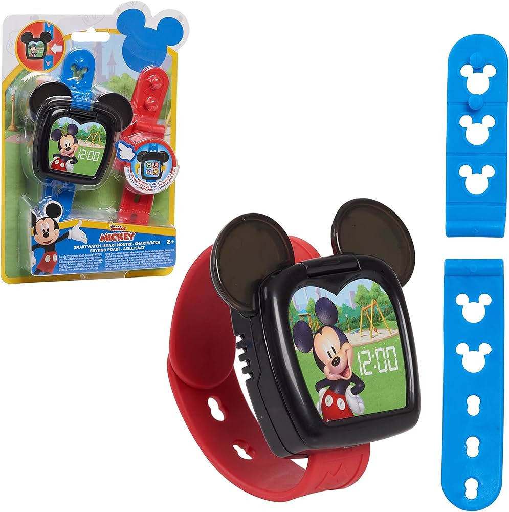 Disney Junior Mickey Mouse Funhouse Toy Watch for Kids with Lights and Sounds, Officially License... | Amazon (US)