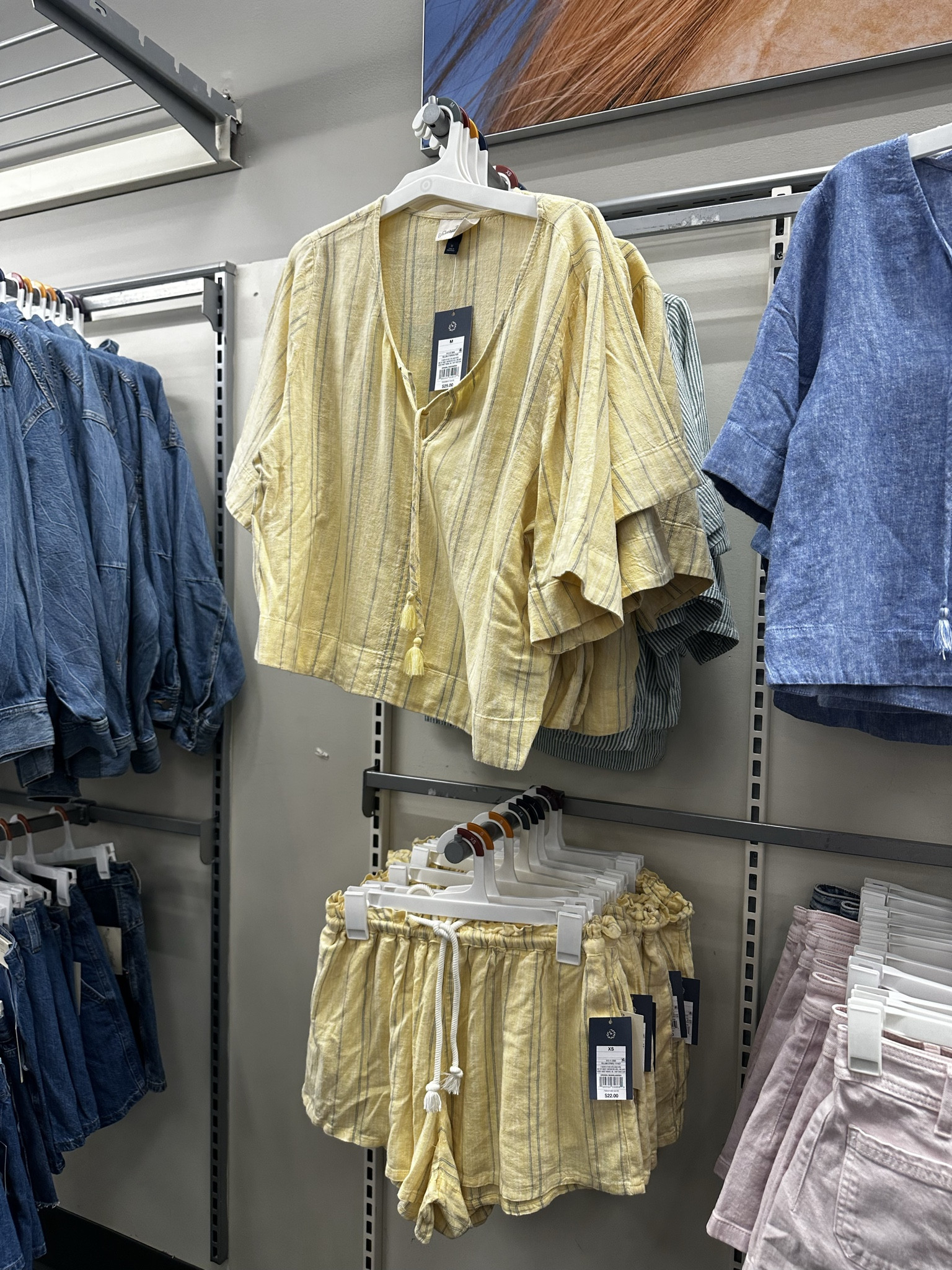 Yellow set at Targett