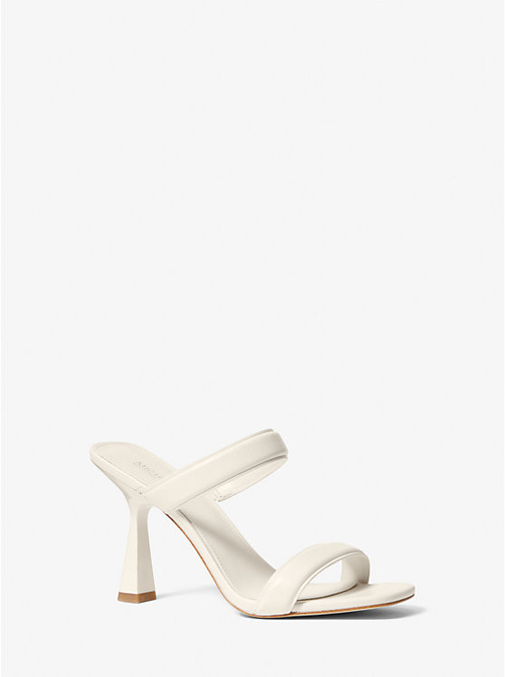 Clara Leather Sandal | Michael Kors US