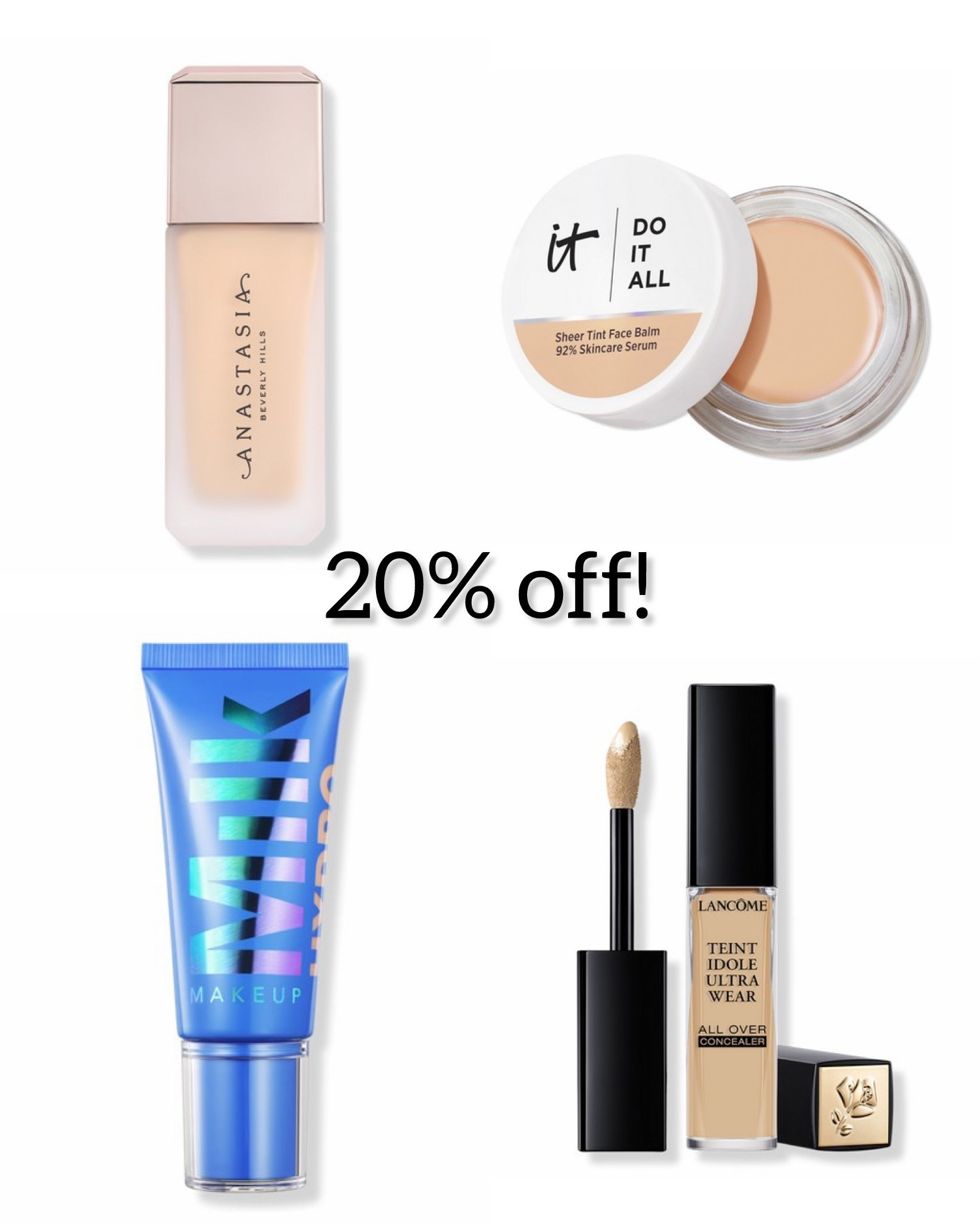 These skin tints/ concealer/ foundations are all 20% off at Ulta!

#LTKSaleAlert #LTKBeauty #LTKgrwm