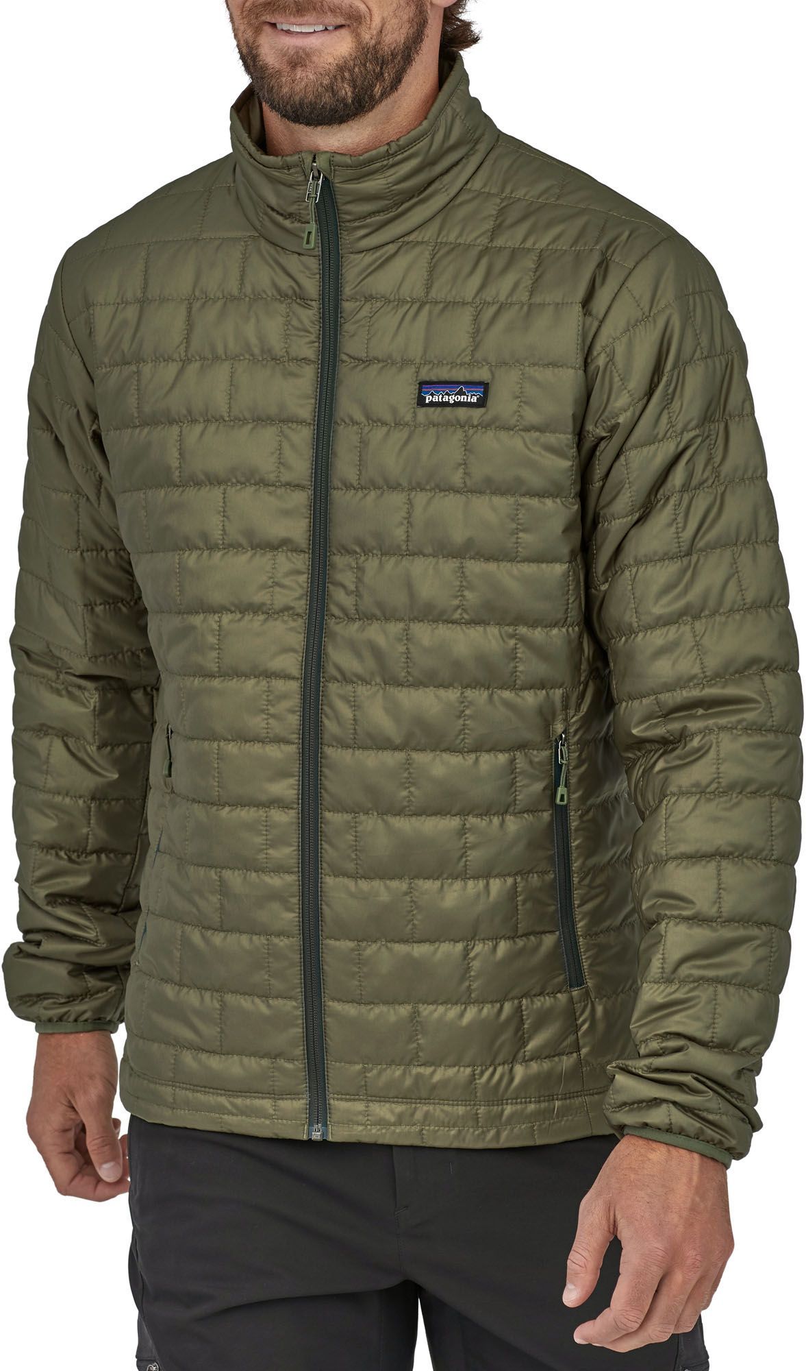 Patagonia Men's Nano Puff Jacket, Size: Small, Industrial Green | Dick's Sporting Goods