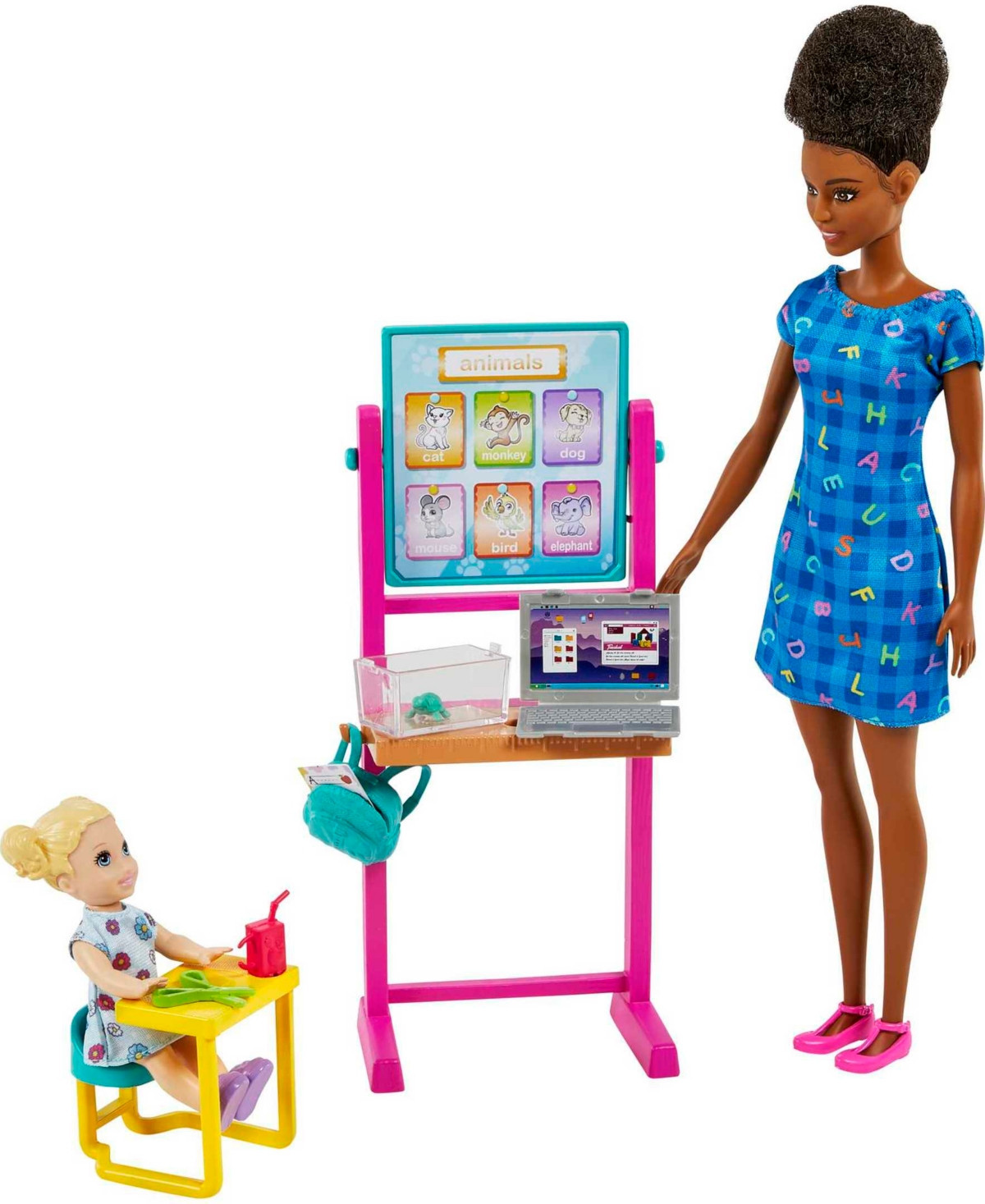 Barbie Career Kindergarten Teacher Playset, Brunette - Multi-Color | Macy's