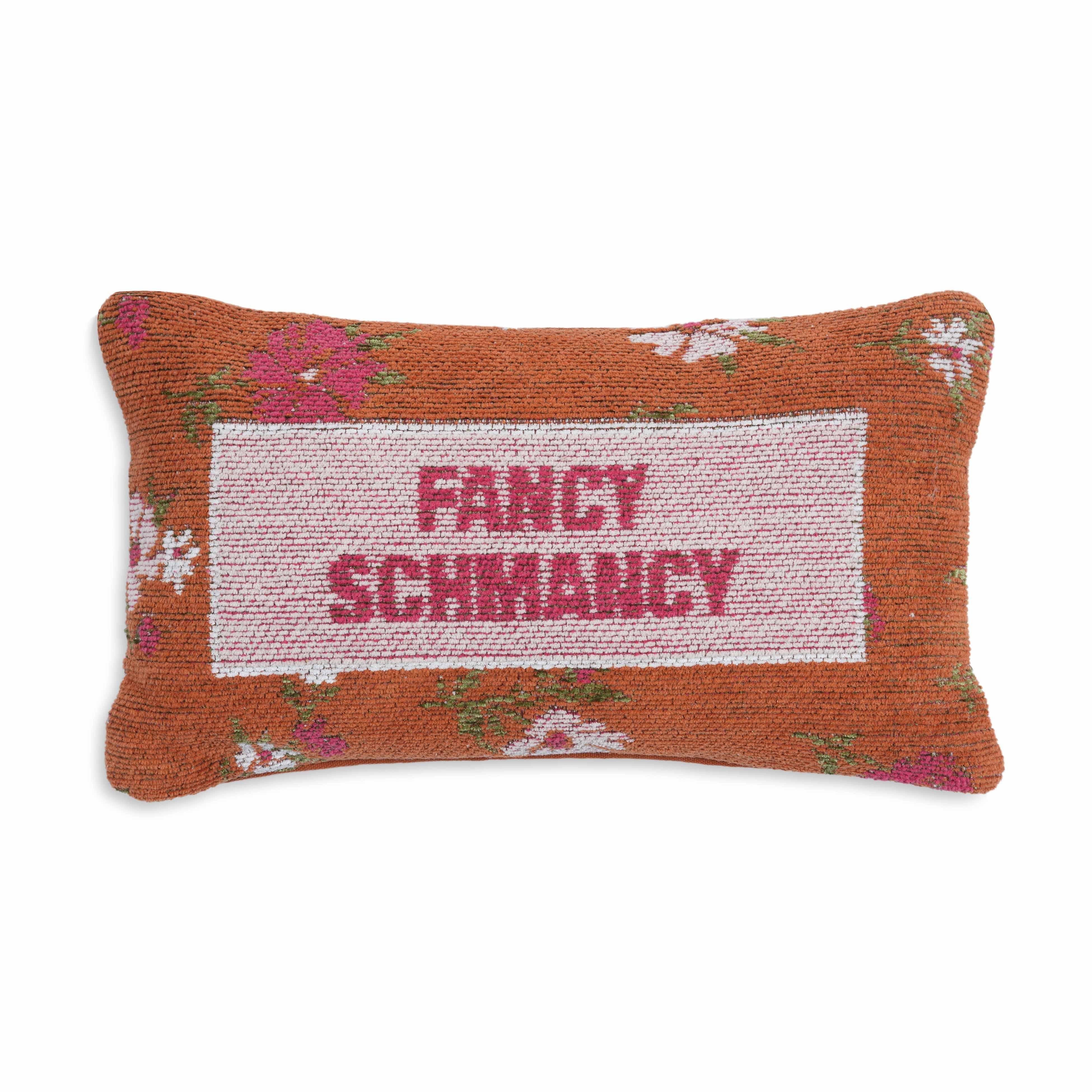Fancy Schmancy Jacquard Cotton Pillow | TOV Furniture