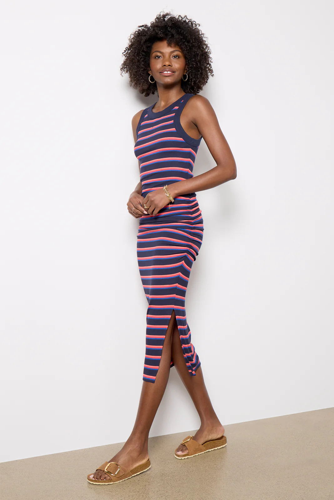 Wren Stripe Dress | Evereve
