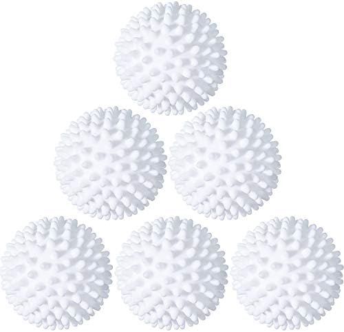 6 Pieces Laundry Drying Balls, Reusable Dryer Balls, Replace Laundry Drying Fabric Softener and Save | Amazon (US)