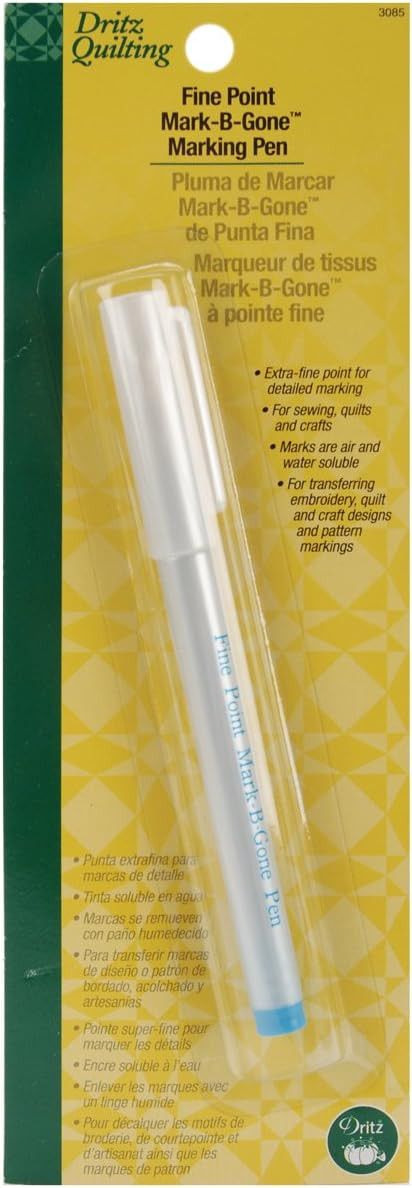Dritz 3085 Mark-B-Gone Pen, Fine Point, Blue | Amazon (US)