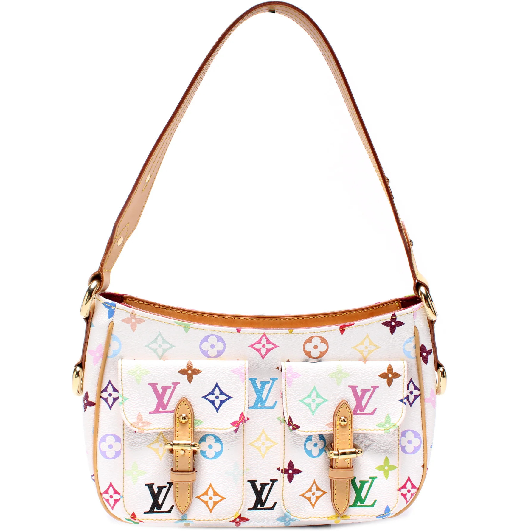 Lodge PM Multicolor Monogram | Keeks Designer Handbags