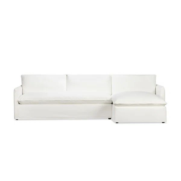 Bellatrix 2 - Piece Slipcovered Sectional | Wayfair North America