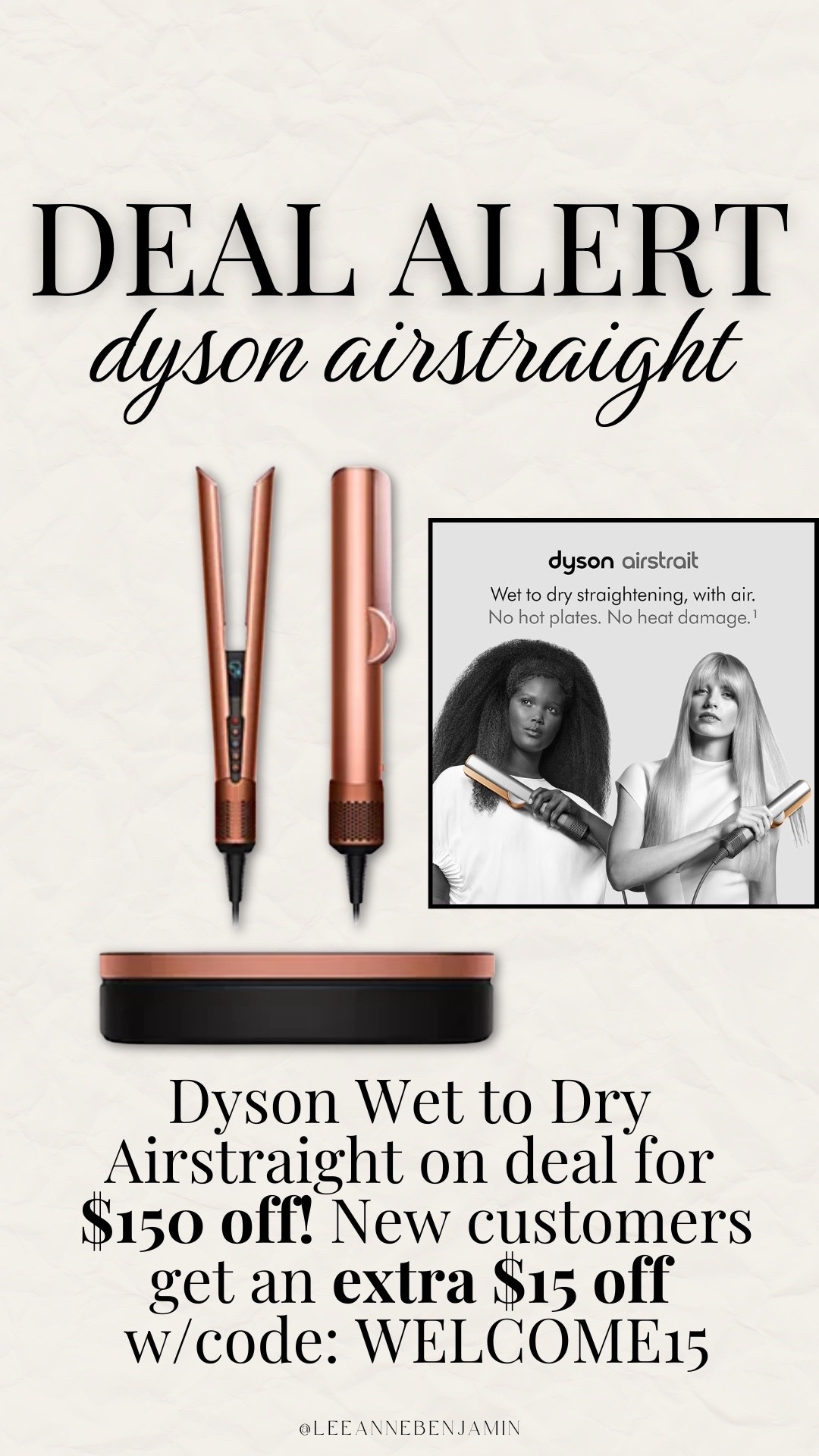 Dyson wet to dry airstraight on major deal! 

#LTKValentine #LTKSaleAlert #LTKselfcare