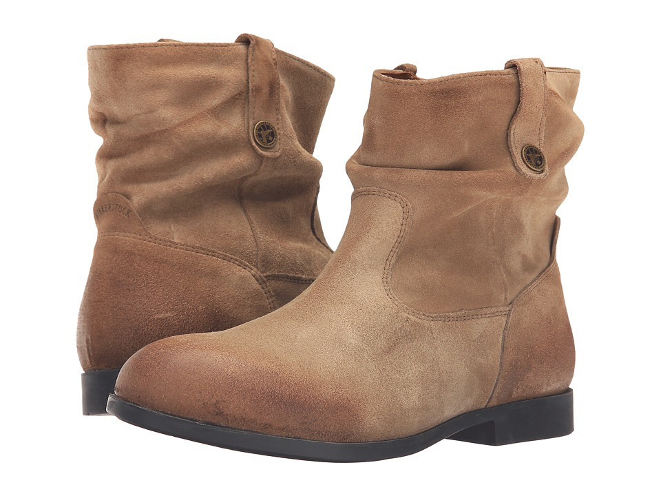 Birkenstock - Sarnia (Taupe Waxed Suede) Women's Boots | 6pm