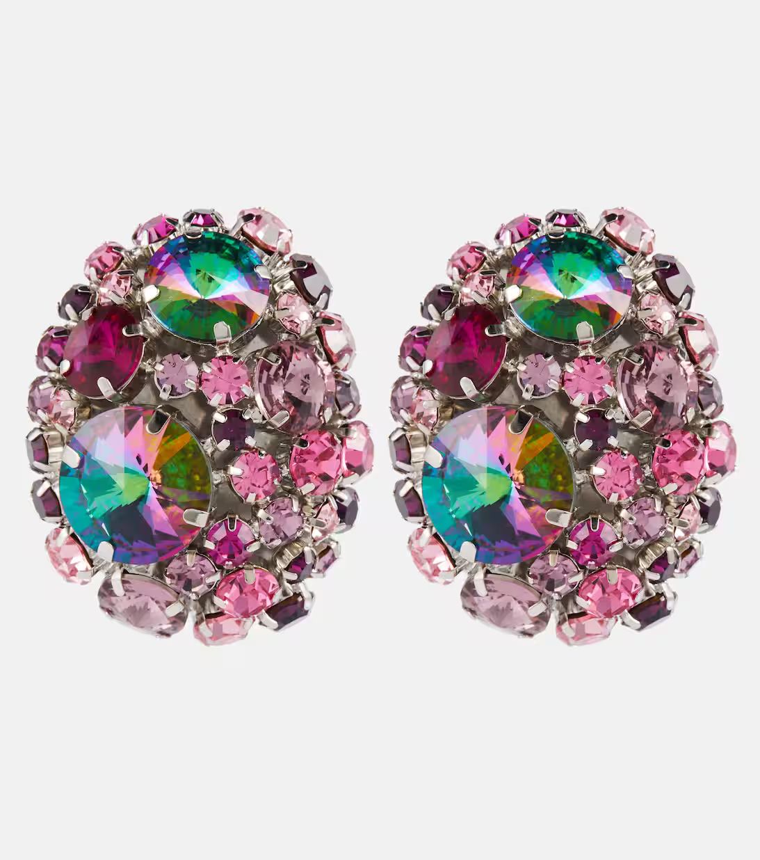 Crystal-embellished earrings | Mytheresa (US/CA)