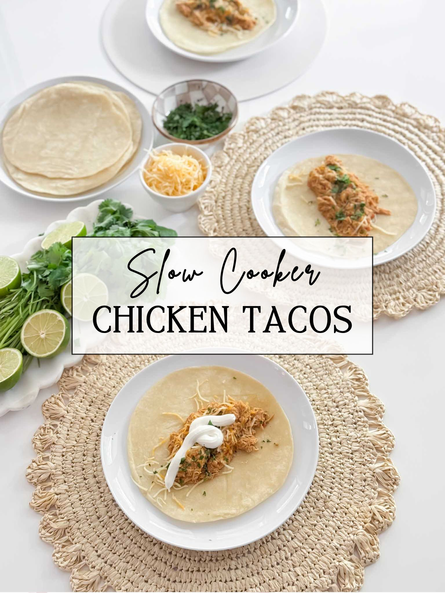 Need an easy week night dinner? Slow Cooker Chicken Tacos for the win! Recipe is on my website https://kristensellentin.com/slow-cooker-chicken-tacos/

#LTKmomlife #LTKfoodie #LTKKids