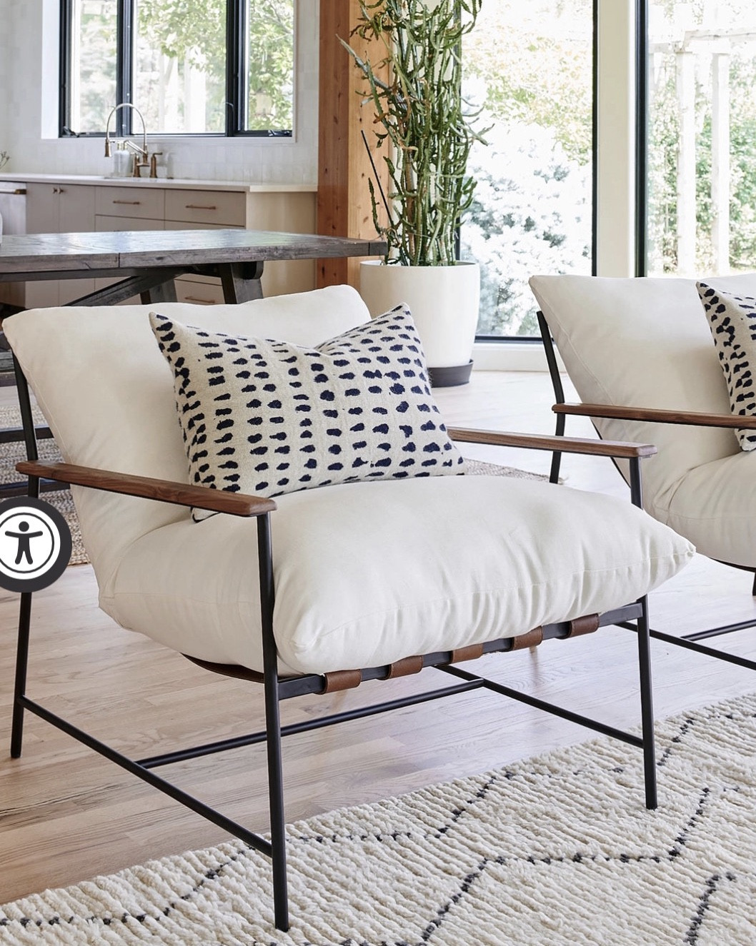 Trust me, copy me and get yourself these Denver Modern lounge chairs. They are such incredible quality and update your entire home. #homedesign #furniture #interiordesign