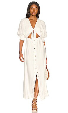 Free People String of Hearts Maxi in Bright White from Revolve.com | Revolve Clothing (Global)