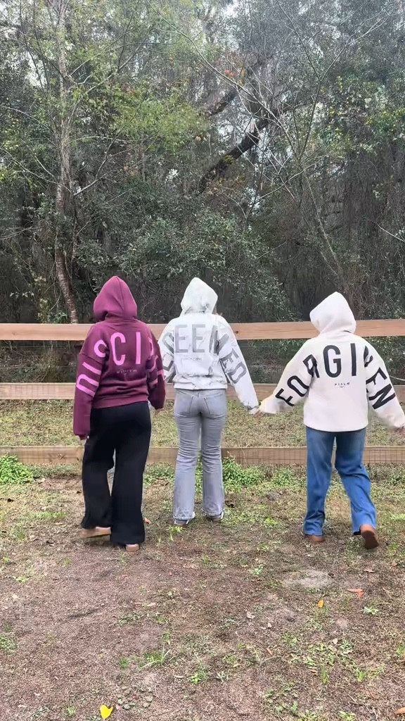 
This is the kind of hoodie I’d wear for school drop-off, errands, travel days, or just a cozy day at home. Easy, comfortable, and the back detail makes it feel extra special. #LTKDaily #MomStyle #ComfyOutfits 