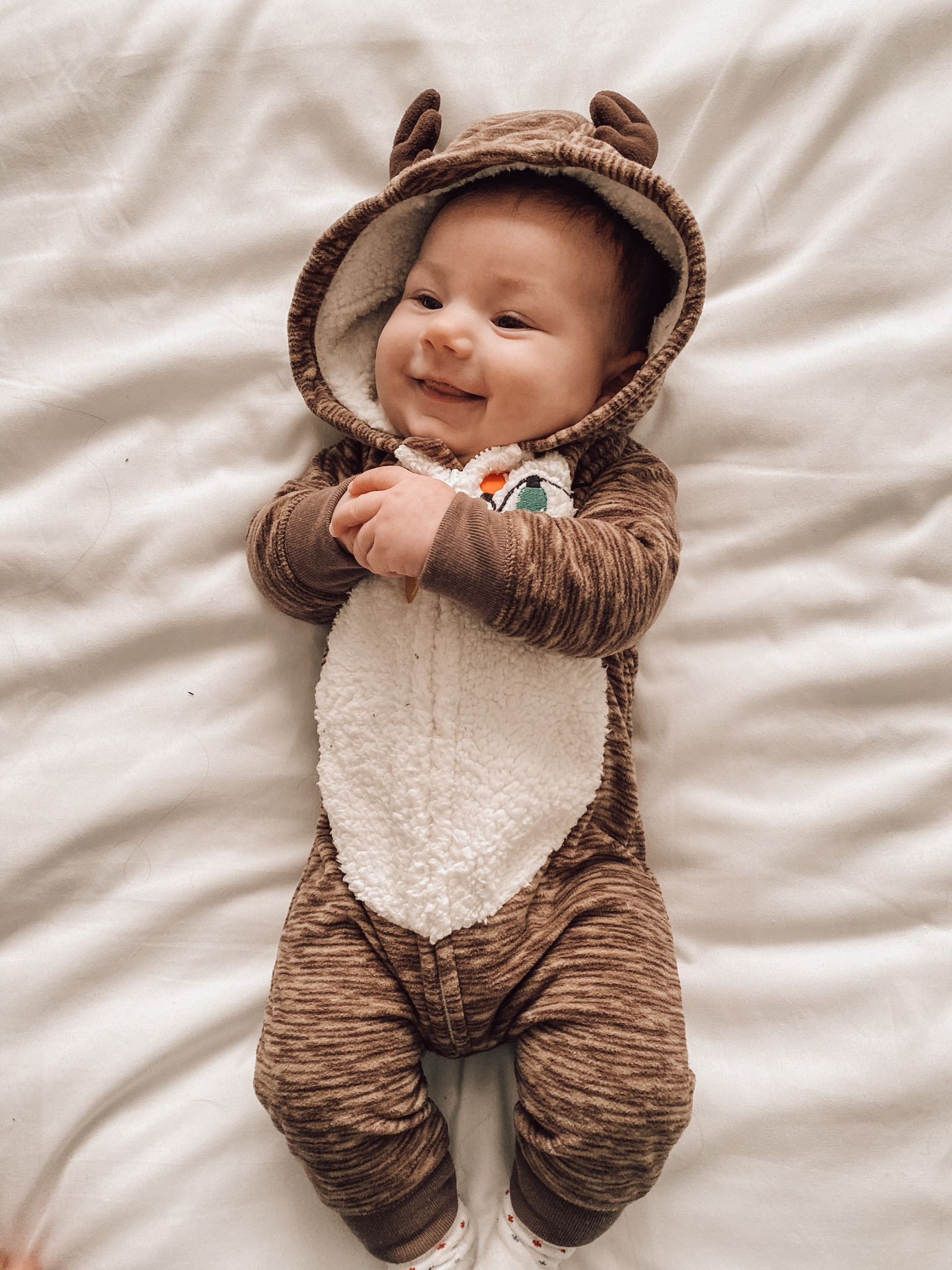 Zip up reindeer sleeper for babies at Target! 

#Target #LTKTarget #Targetfinds 

#LTKkids #LTKbaby #LTKHoliday
