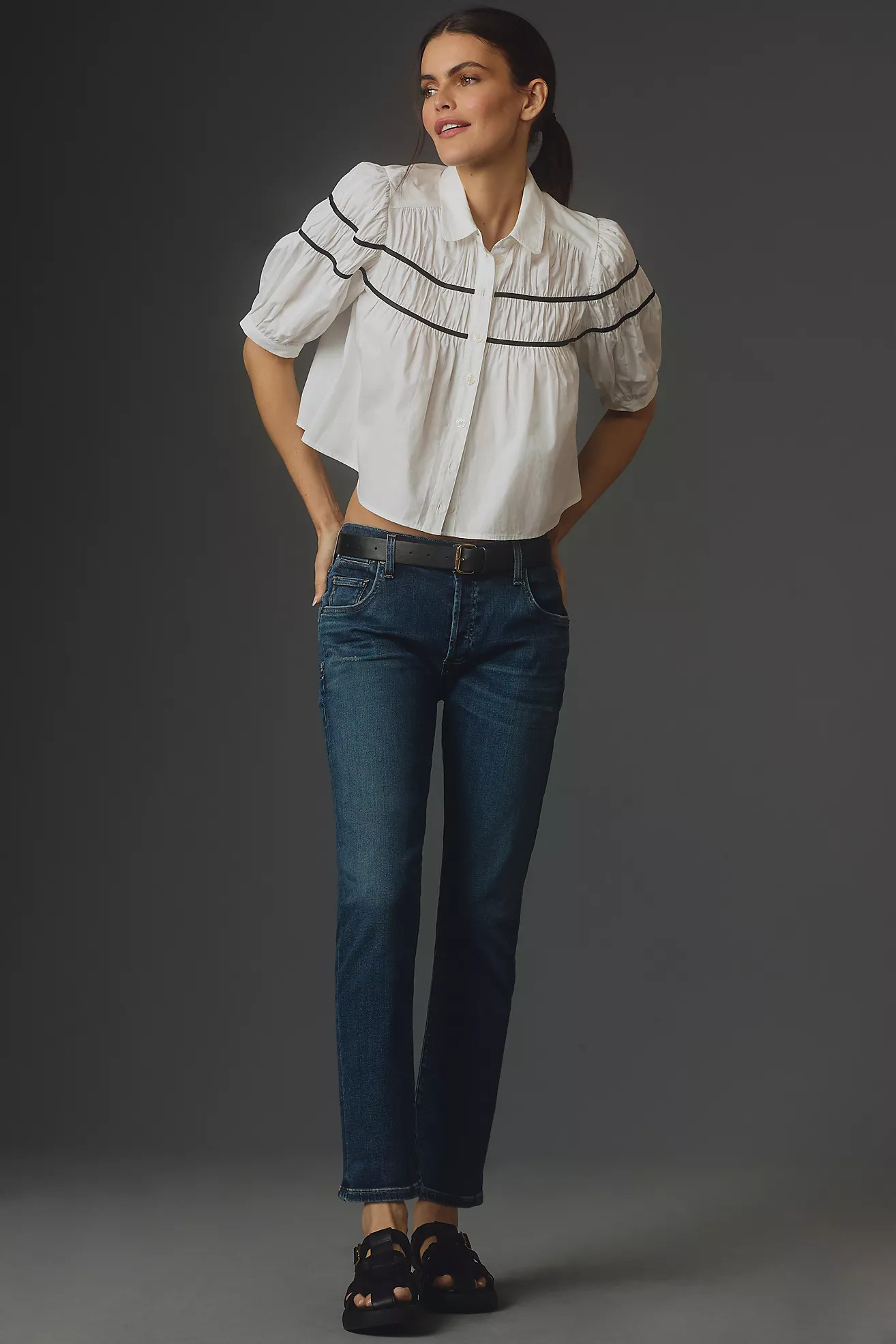 Citizens of Humanity Emerson Mid-Rise Slim Boyfriend Jeans | Anthropologie (US)