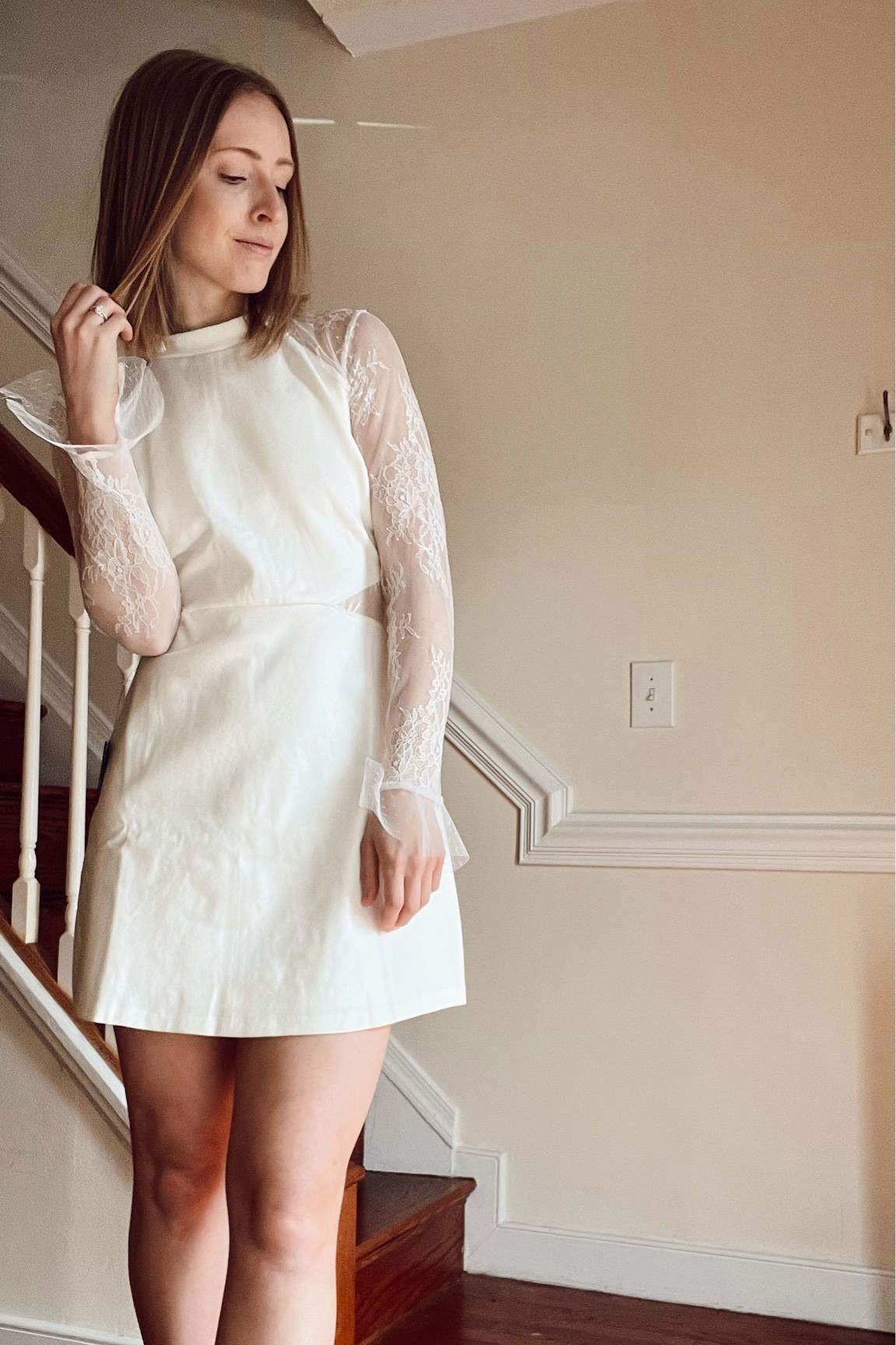 Little white dress // wearing a small

#LTKunder100 #LTKunder50 #LTKwedding