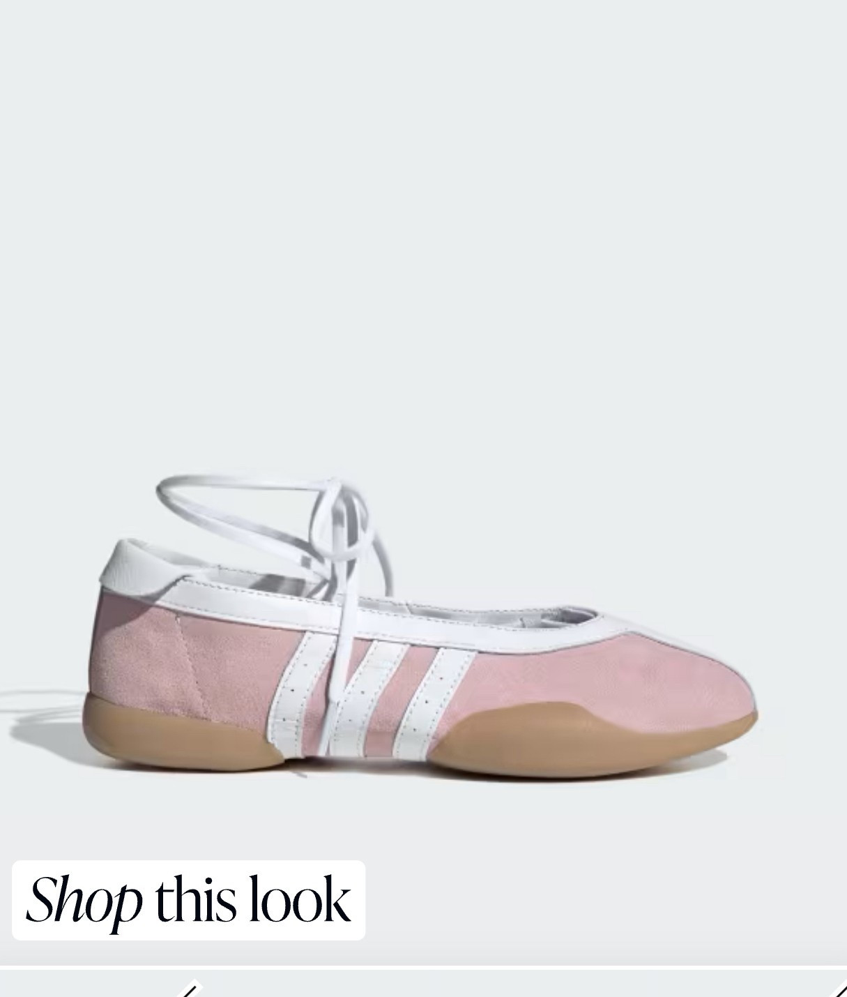Omg pink ballet sneakers!! They’re selling fast!! #sneakercrush #adidas

#LTKShoeCrush #LTKWorkwear #LTKStyleTip