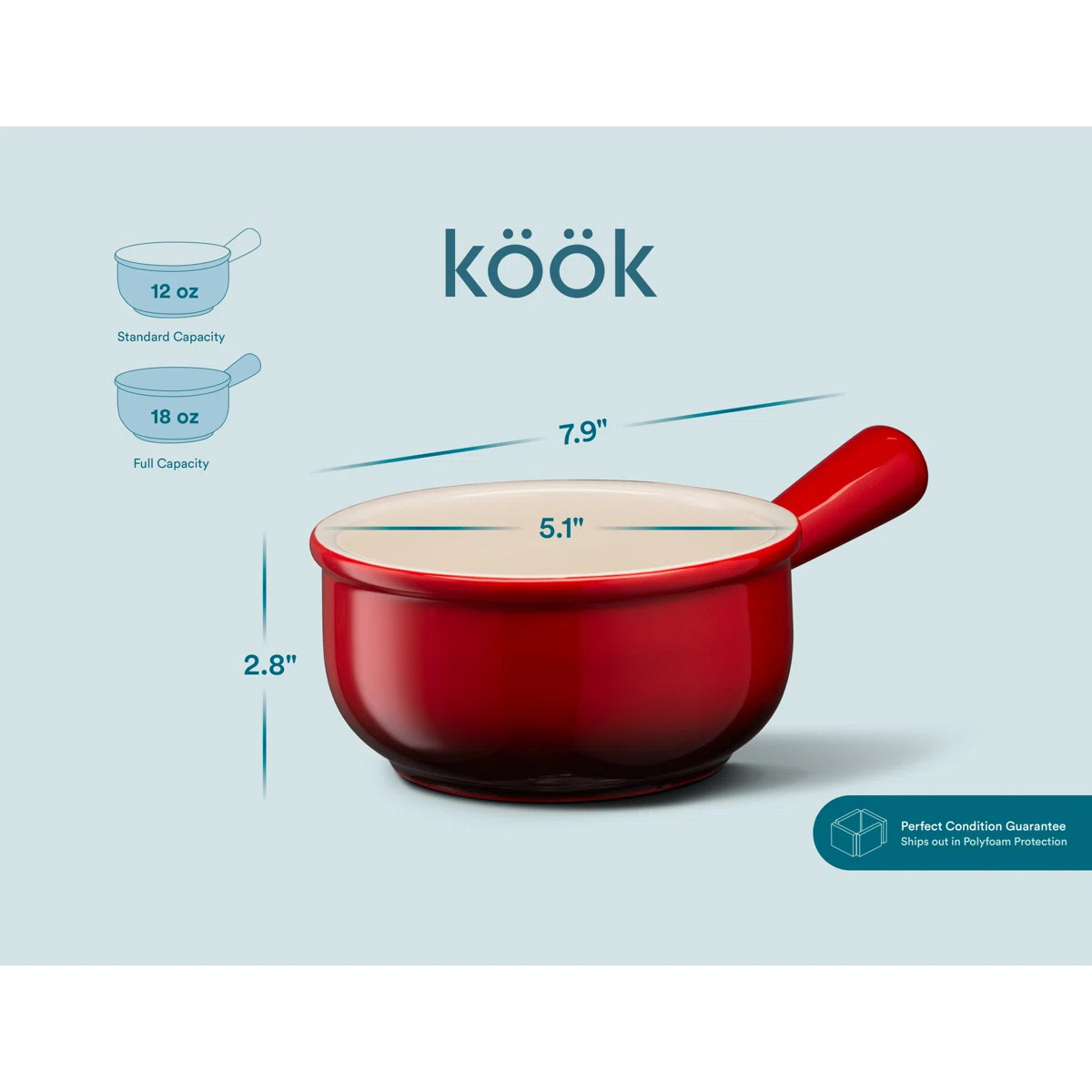 French Onion Soup Crock (Set of 4) | Wayfair North America