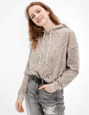 AE Fleece Cinched Hoodie | American Eagle Outfitters (US & CA)