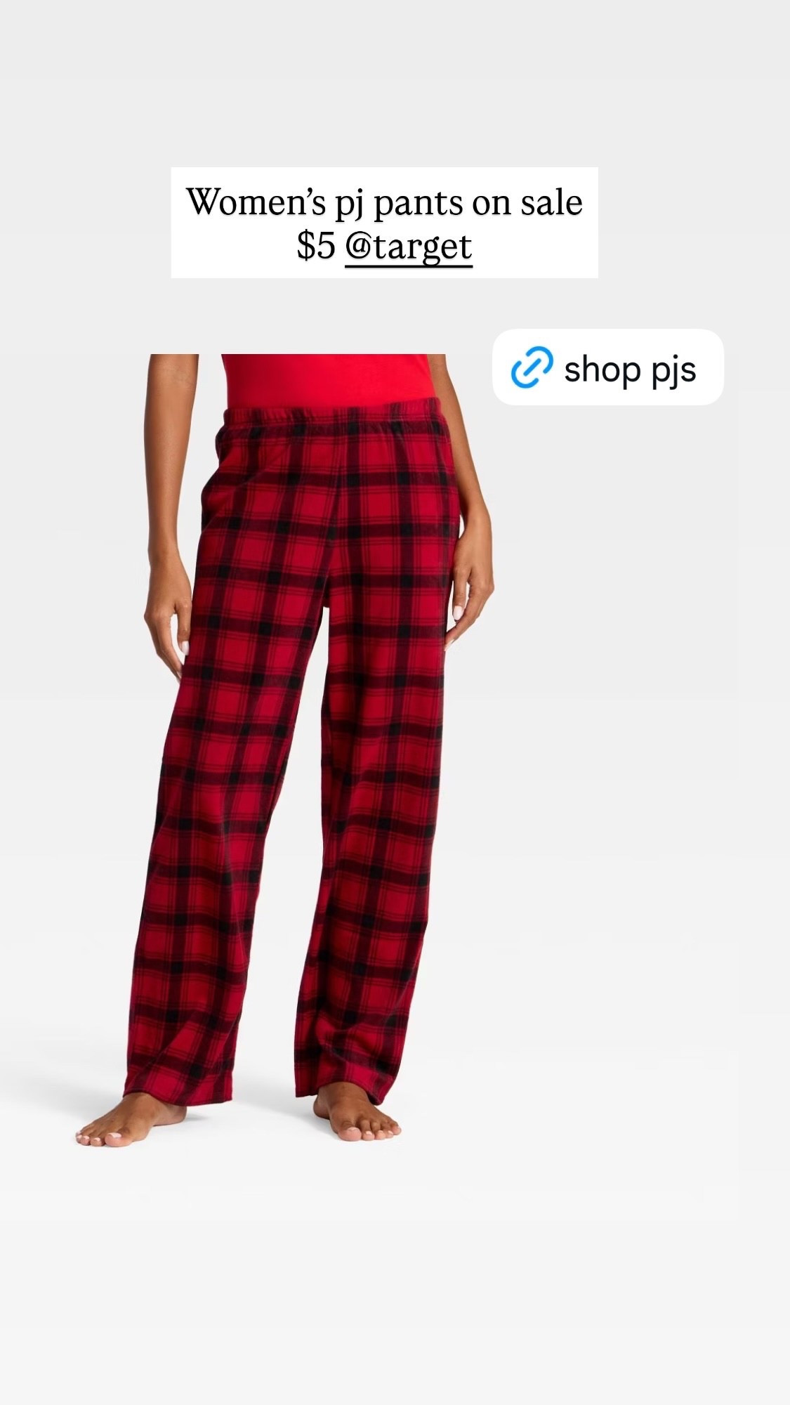 Women’s pj pants on sale $5 @target