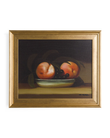 20x24 Fruit Bowl Still Life Framed Wall Art | TJ Maxx
