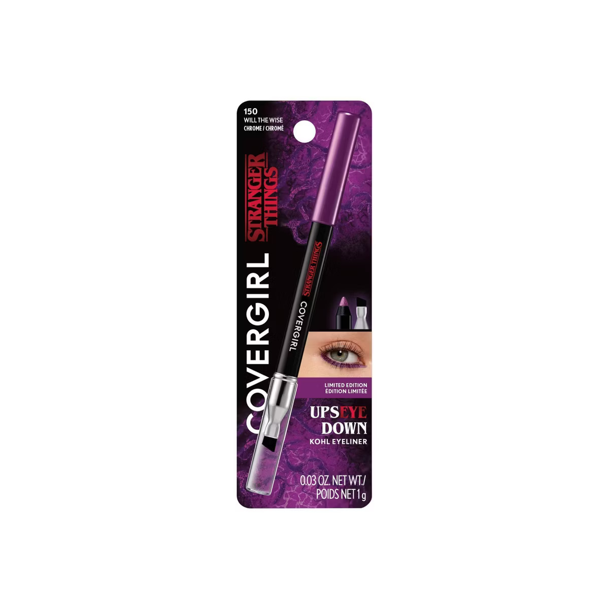COVERGIRL x STRANGER THINGS UpsEYE Down Kohl Eyeliner - 150 Will The Wise - 0.03oz | Target