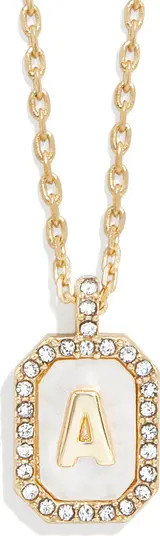 BaubleBar Initial Pendant Necklace | Nordstrom | Nordstrom