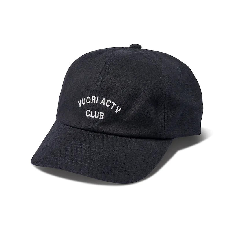ACTV Club Dad Hat | Black | Vuori Clothing