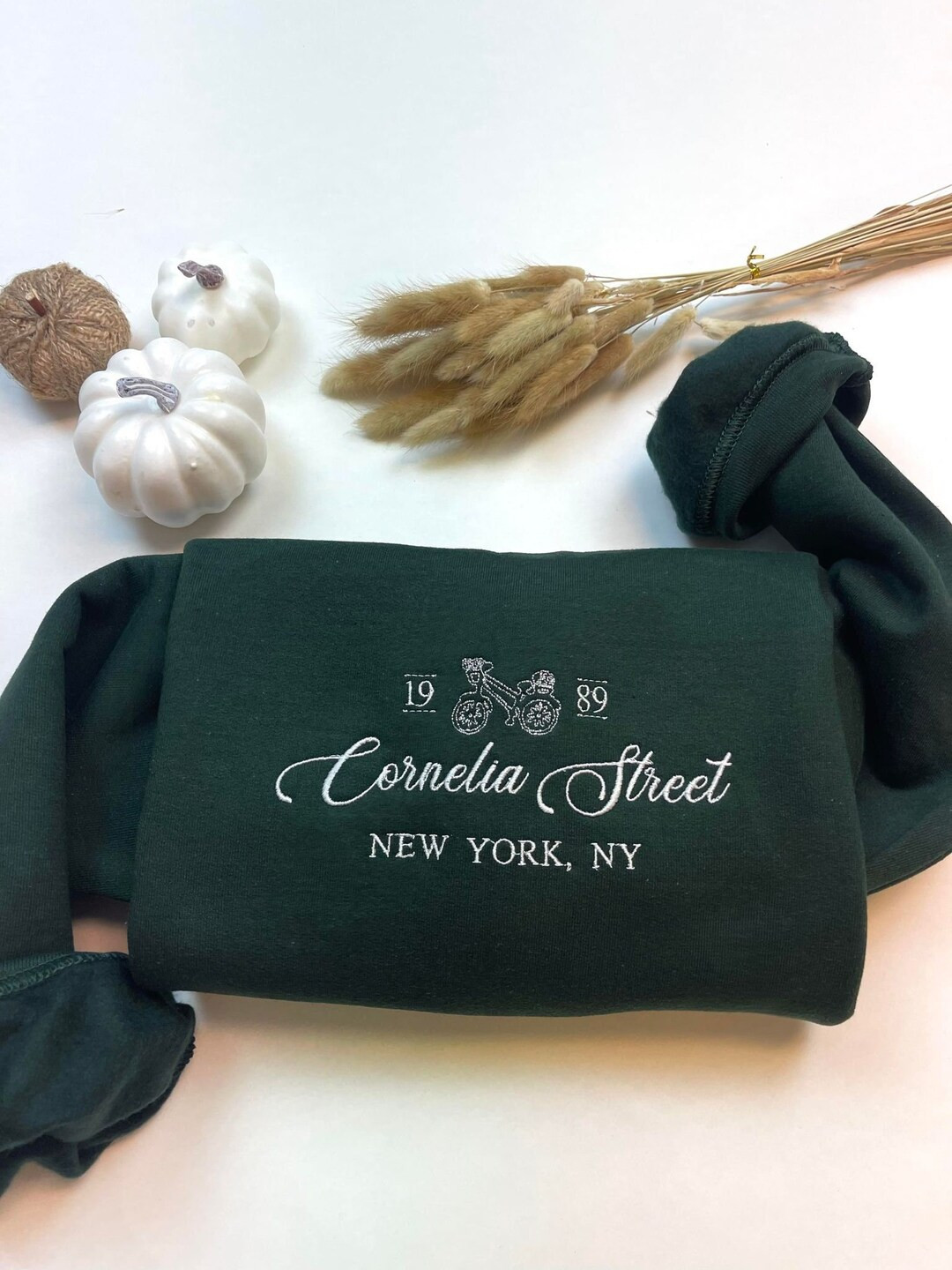Cornelia Street Embroidered Sweatshirt | Etsy (US)