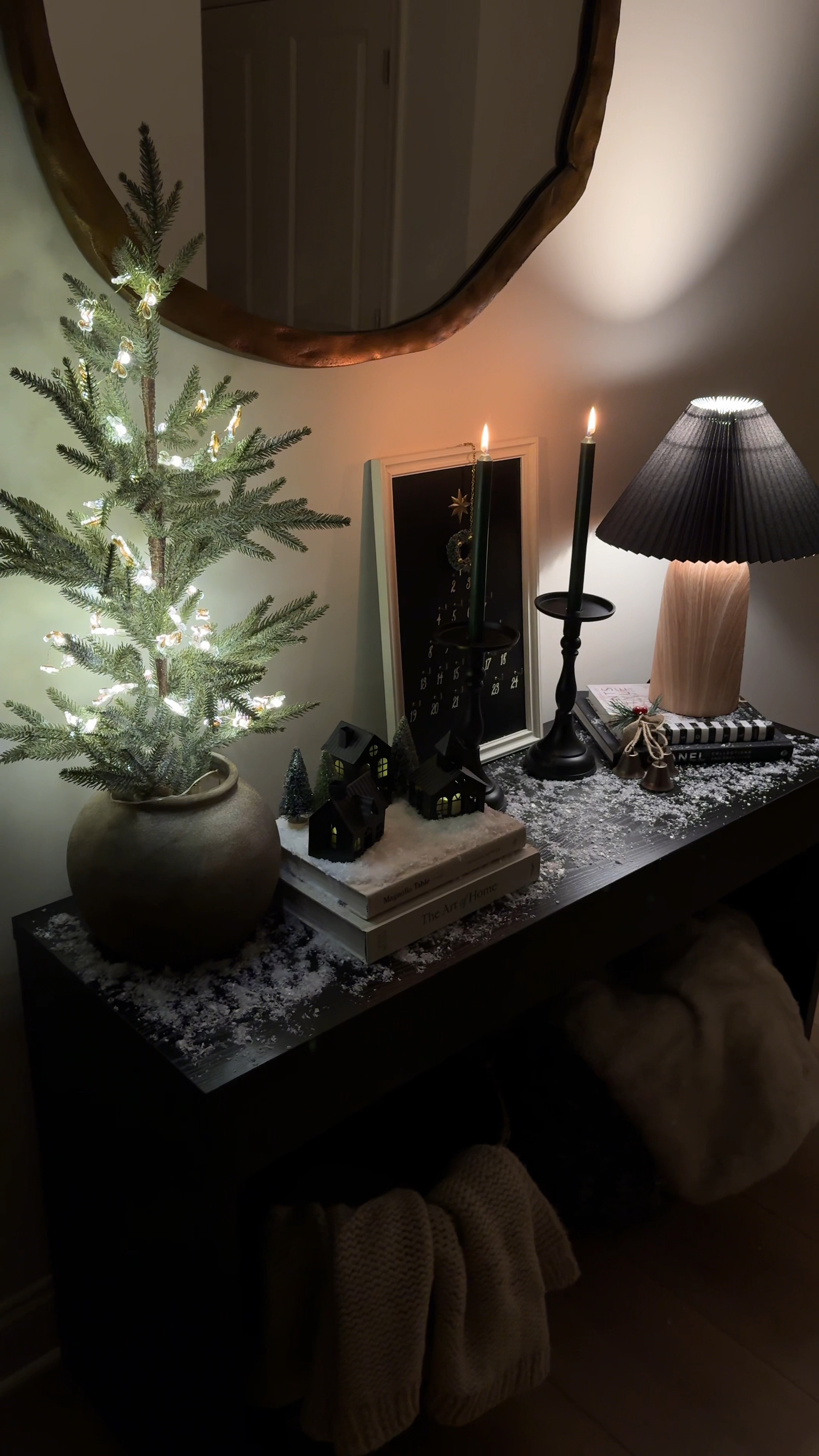 Christmas decorate with me
Christmas decor
Entryway styling 
Christmas decorating 

#LTKStyleTip #LTKHoliday #LTKHome