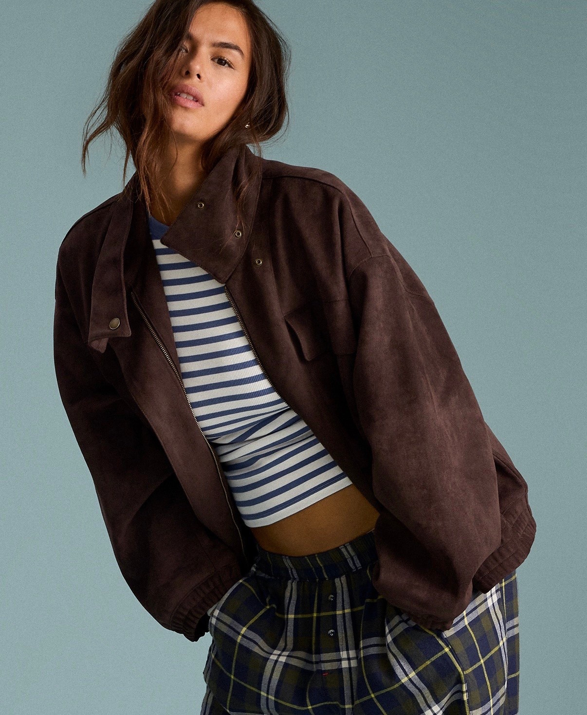 New in
Fall outfits
Bomber jacket
Suede jacket

#LTKdayinmylife #LTKootd