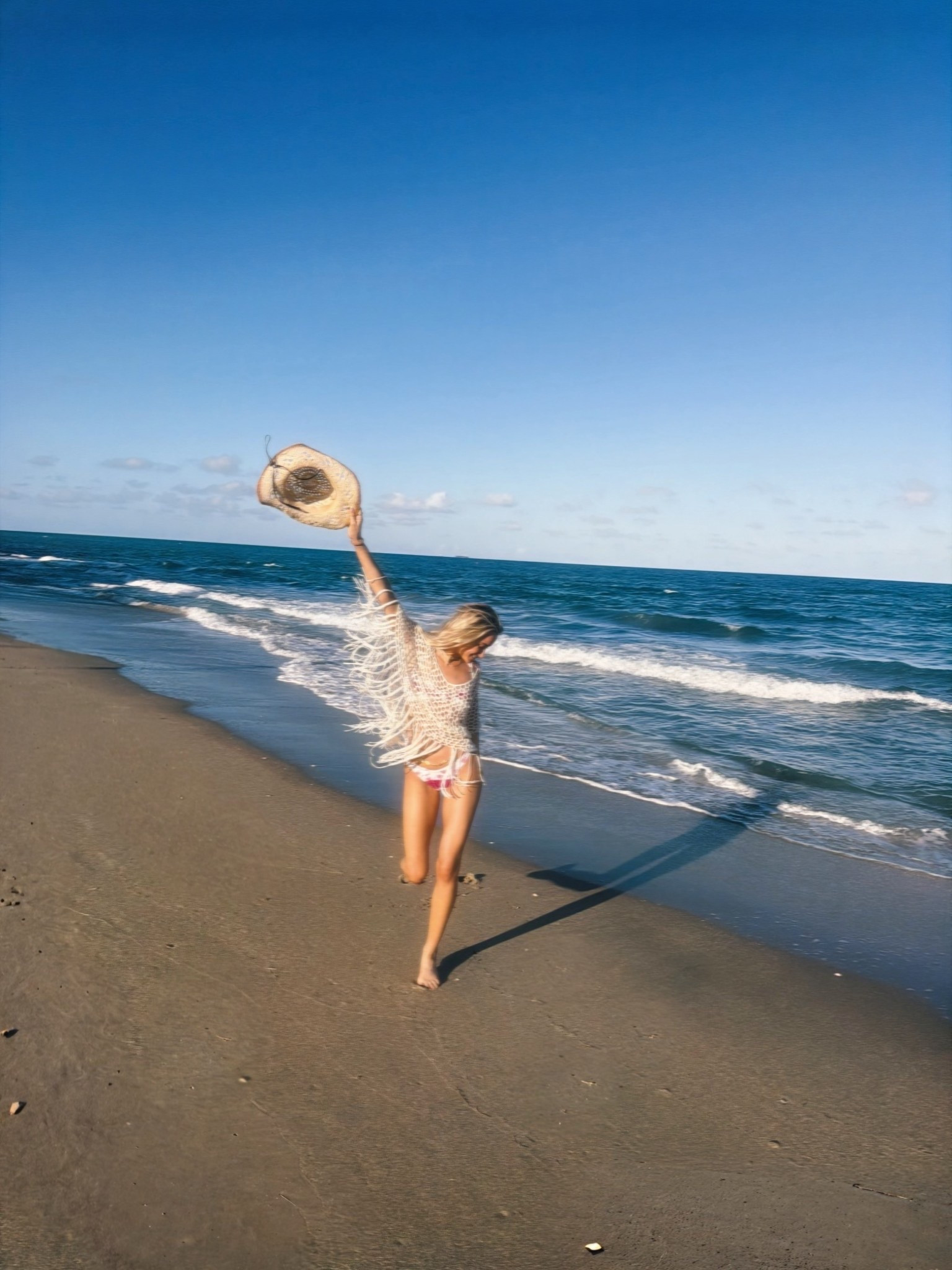 Beach cowgirl ! Coastal cowgirl look! This poncho can work as a swimsuit coverup or a really cute festival look for Coachella ! 

#LTKSwim #LTKFestival
