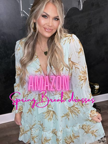 Amazon spring dresses you need! All true to size, I’m in a large in all. Every single one is a WIN!
#springfashion #amazonspringdresses #amazonfinds #amazondresses 

#LTKSale #LTKstyletip #LTKSeasonal