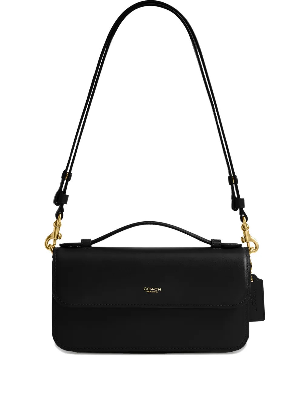 Coach Elora detachable-strap top-handle tote bag - Black | Farfetch Global