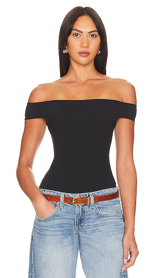 Off To The Races Bodysuit in Black | Revolve Clothing (Global)
