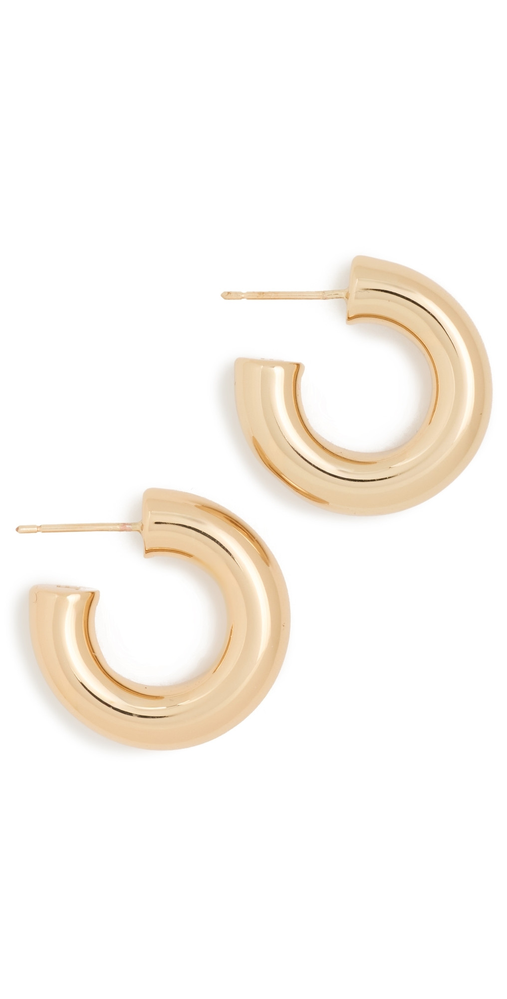 Jennifer Fisher Samira Micro Huggies Yellow Gold One Size | Shopbop