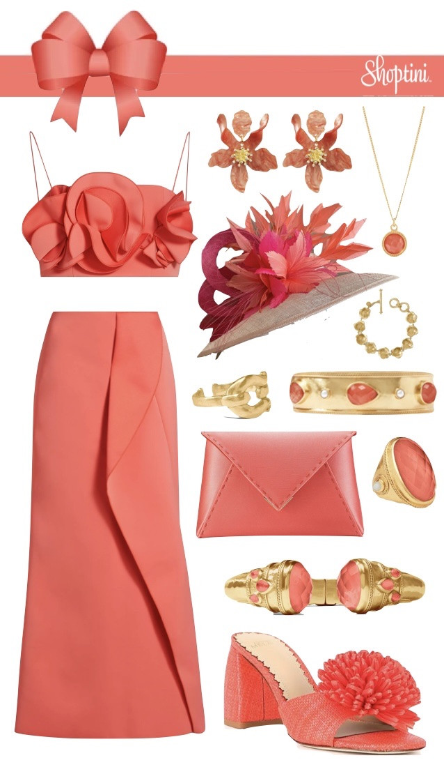 Wedding guest dress, Kentucky Derby, dress, fascinator, derby hat, horse, race, fashion, what to wear to a horse race, coral, two piece dress, wedding, jewelry, derby

#LTKSeasonal #LTKWedding #LTKParties