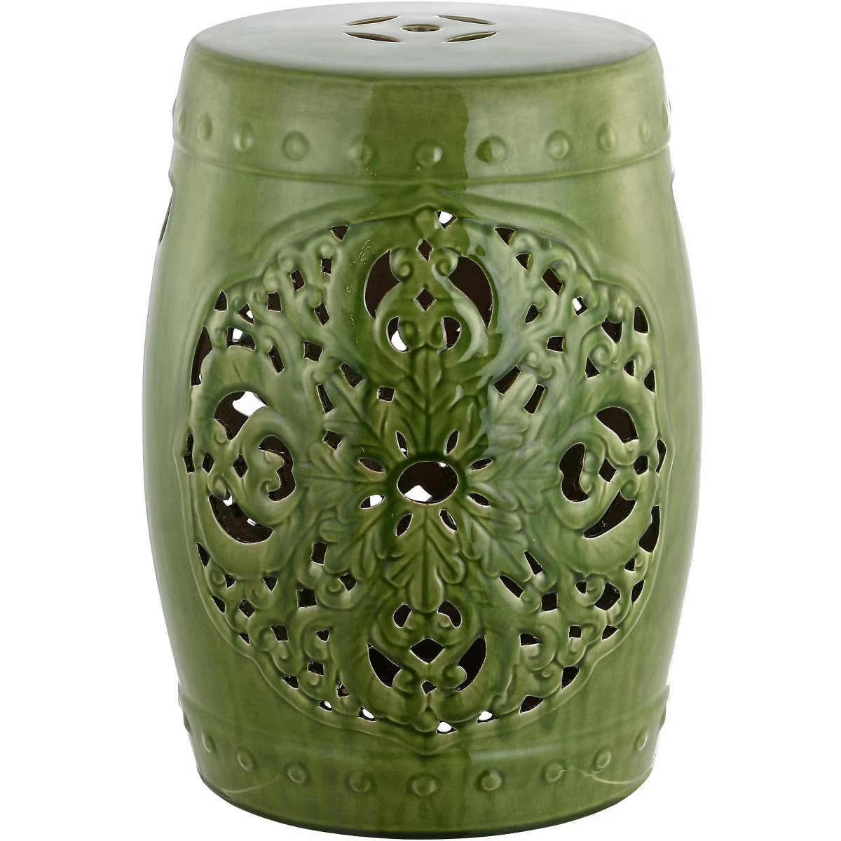Flora Garden Stool - ACS4527 - Indoor/Outdoor - Safavieh | Target